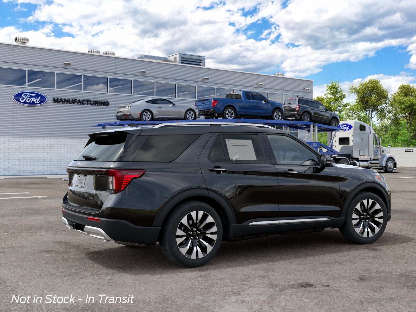 2027 Ford Explorer 4-Door 4DR RWD PLTNM