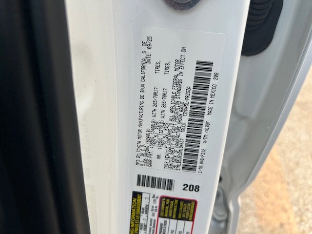 2025 Toyota Tacoma 4WD Base