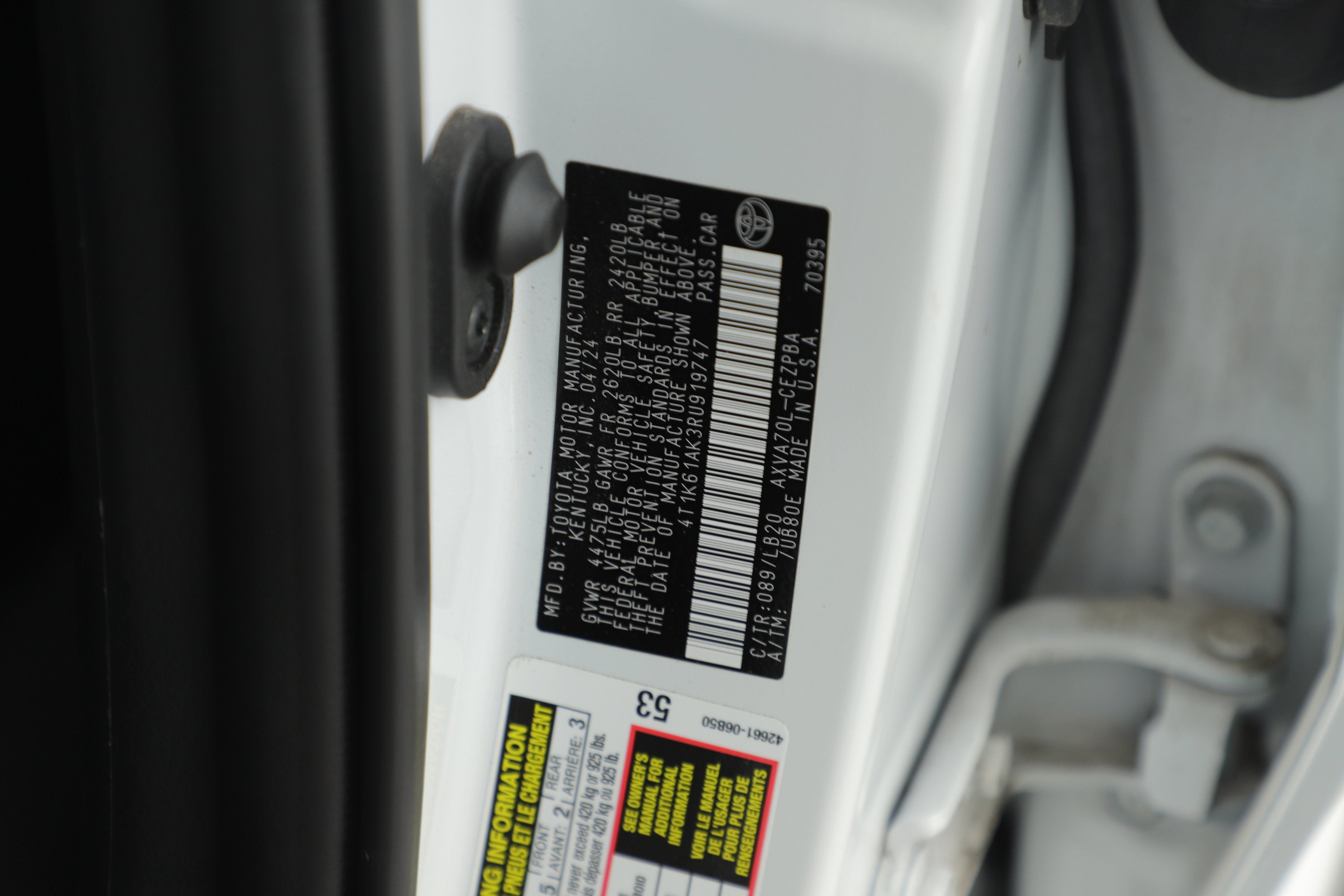 2024 Toyota Camry XSE