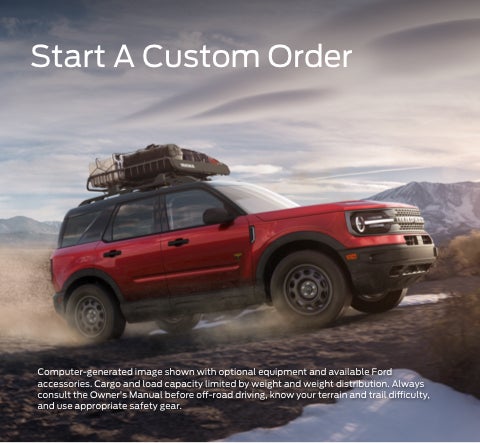 Start a custom order | Bluebonnet Ford in New Braunfels TX