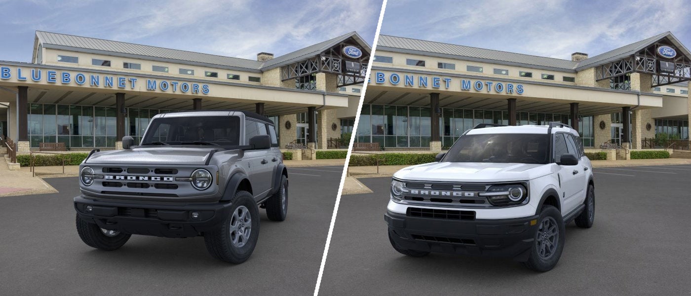 Ford Bronco Vs. Ford Bronco Sport