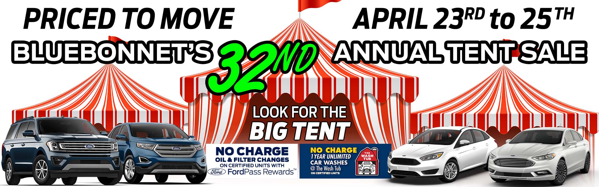 Tent sale going on now!