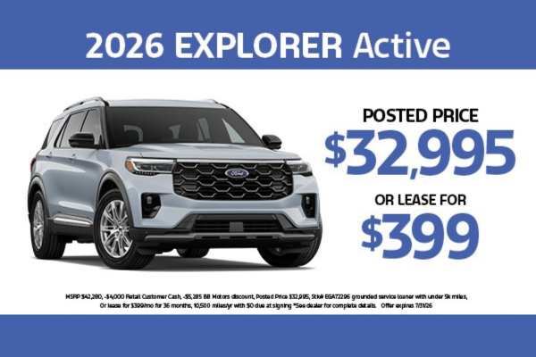 2026 Explorer Active