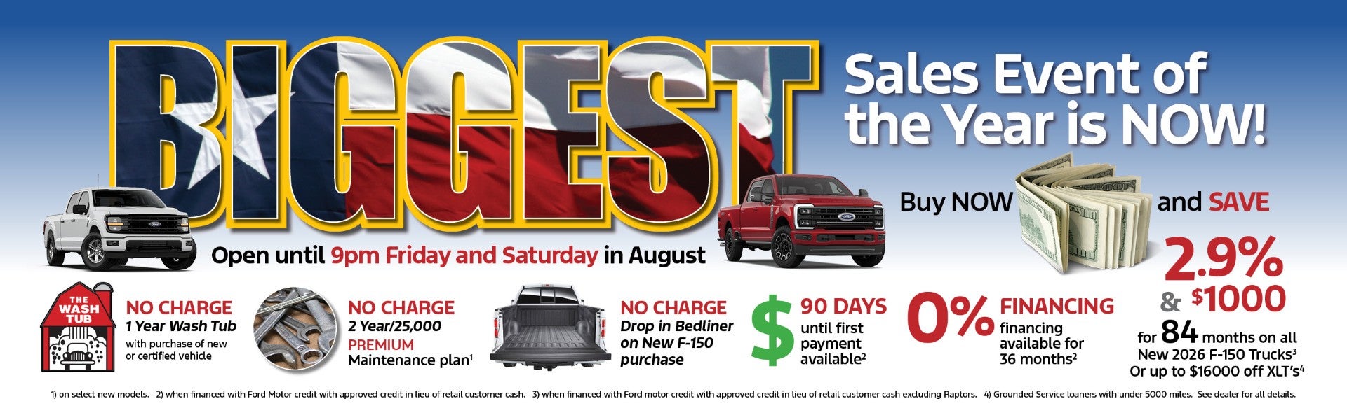 Bluebonnet Ford Sales Event 