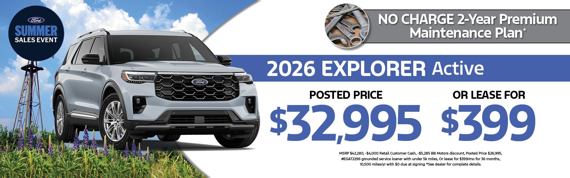 2026 Ford Explorer Active 