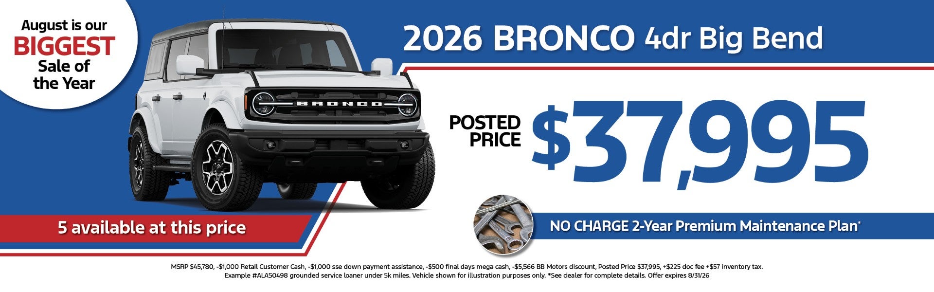 2026 Bronco Big Bend 