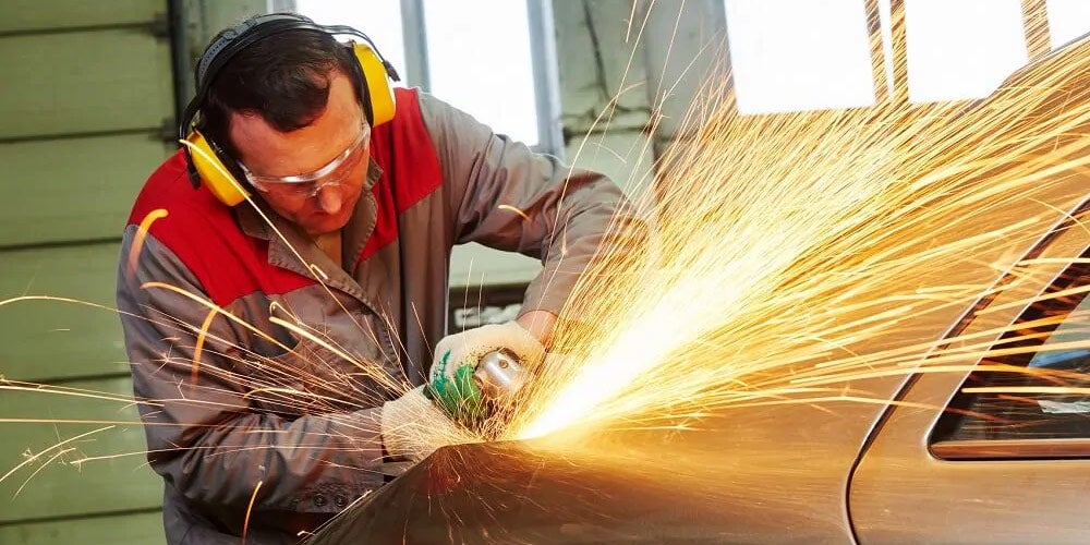 Repairing Collision on Vehicle | Bluebonnet Ford in New Braunfels TX