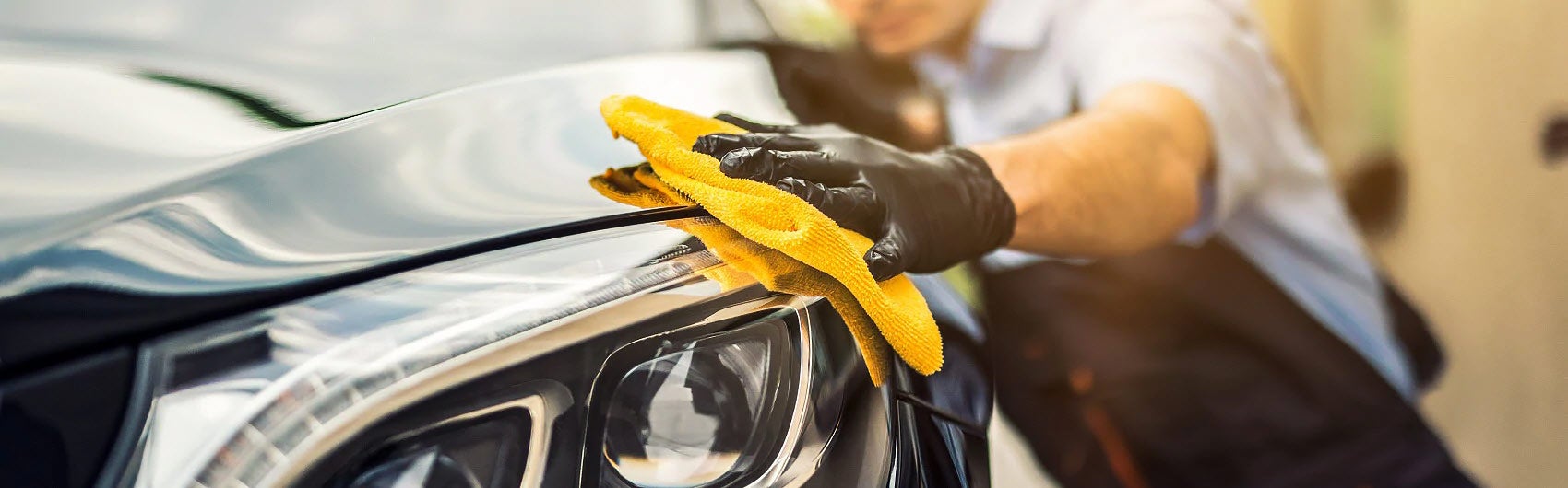 Wiping Down Car | Bluebonnet Ford in New Braunfels TX